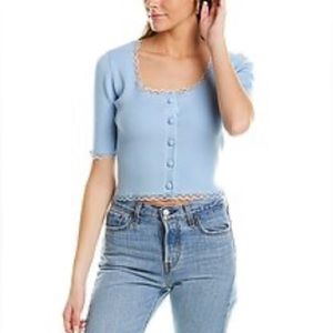 NWT Charles Holiday Sweet Pea Cardigan